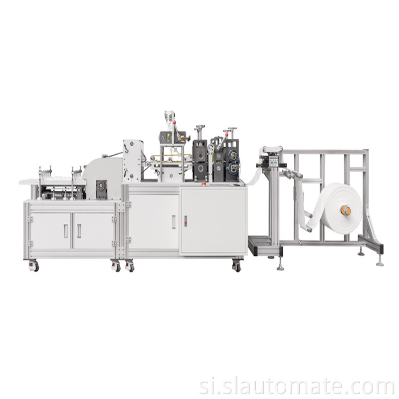 වේශ නිරූපණ කපු සාදන යන්ත්රය Makeup remover cotton making machine